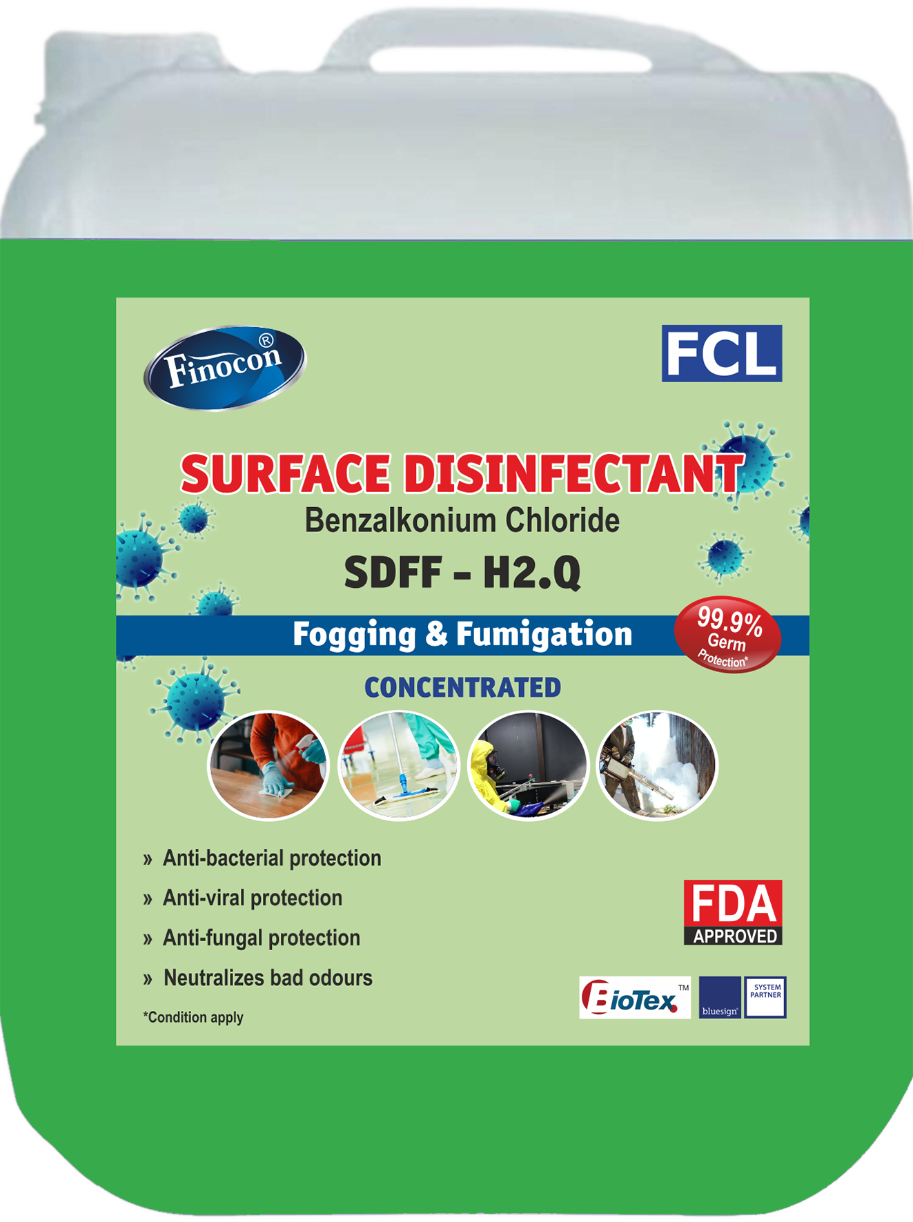 SURFACE DISINFECTANT – FOGGING AND FUMIGATION​