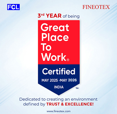 Celebrating 'Great Place to Work - Certified™' for 3rd consecutive year!